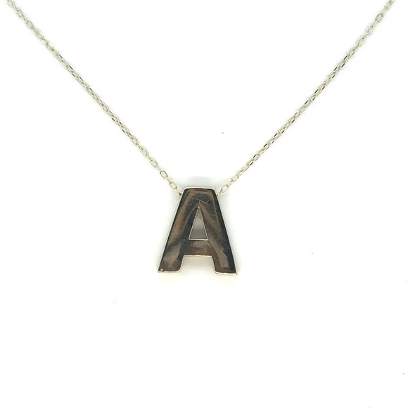 INITIAL LETTER “A” PENDANT - Picture 2 of 3